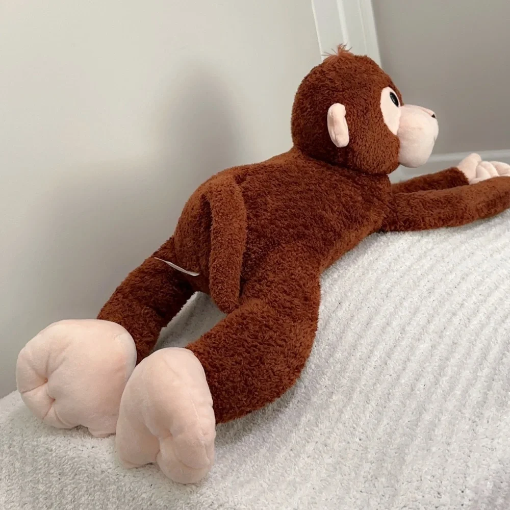 Brown Stuffed Monkey Plush Toy